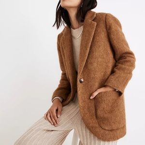 Madewell Larsen Blazer in Toffee Melange M